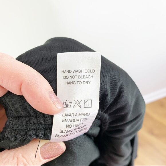 Doe & Rae‎ Black ModCloth Wide Leg Cropped Jumpsuit Sz Small - Picture 14 of 15